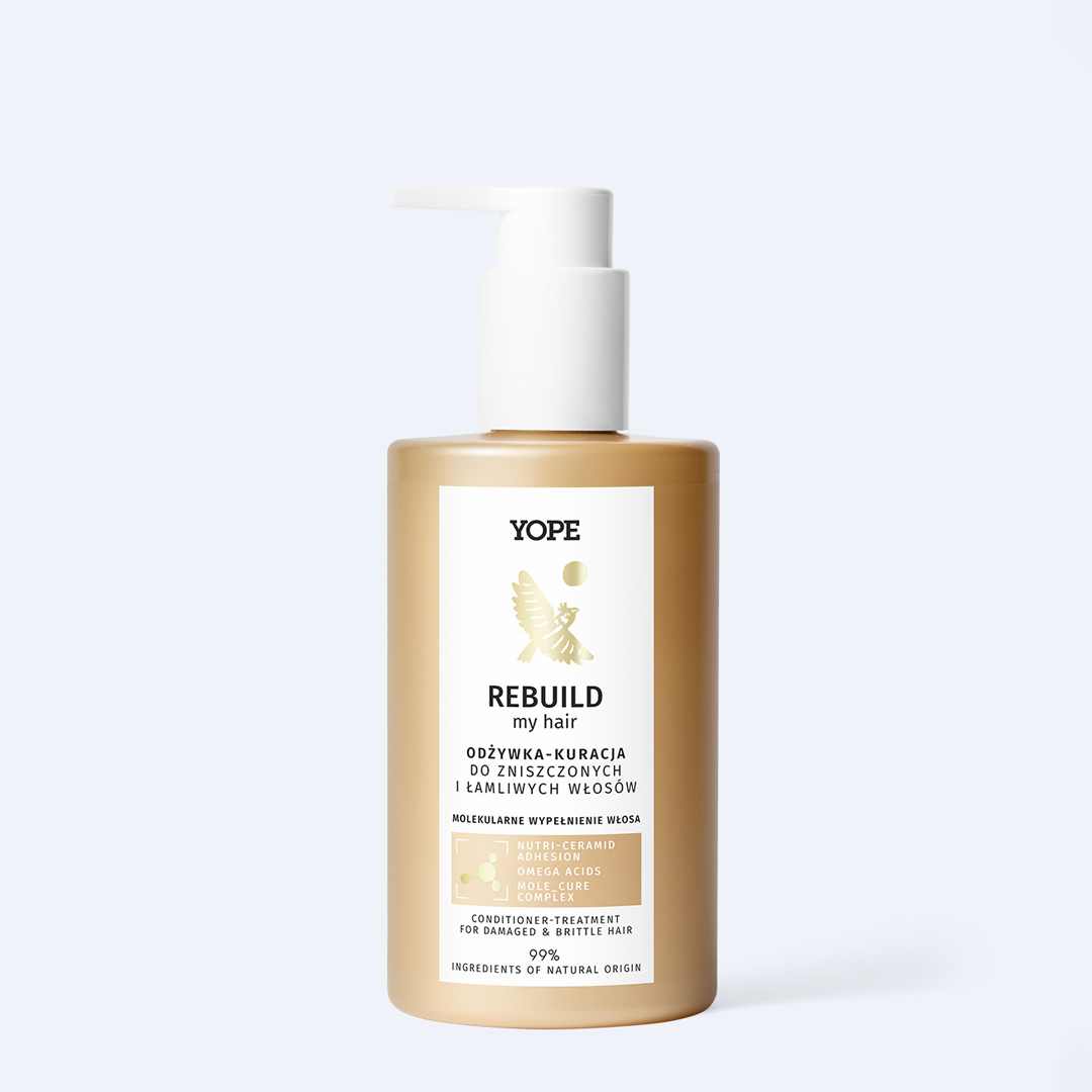 YOPE „Rebuild My Hair" atkuriamasis kondicionierius, 300 ml 1 YOPE „Rebuild My Hair" atkuriamasis kondicionierius, 300 ml