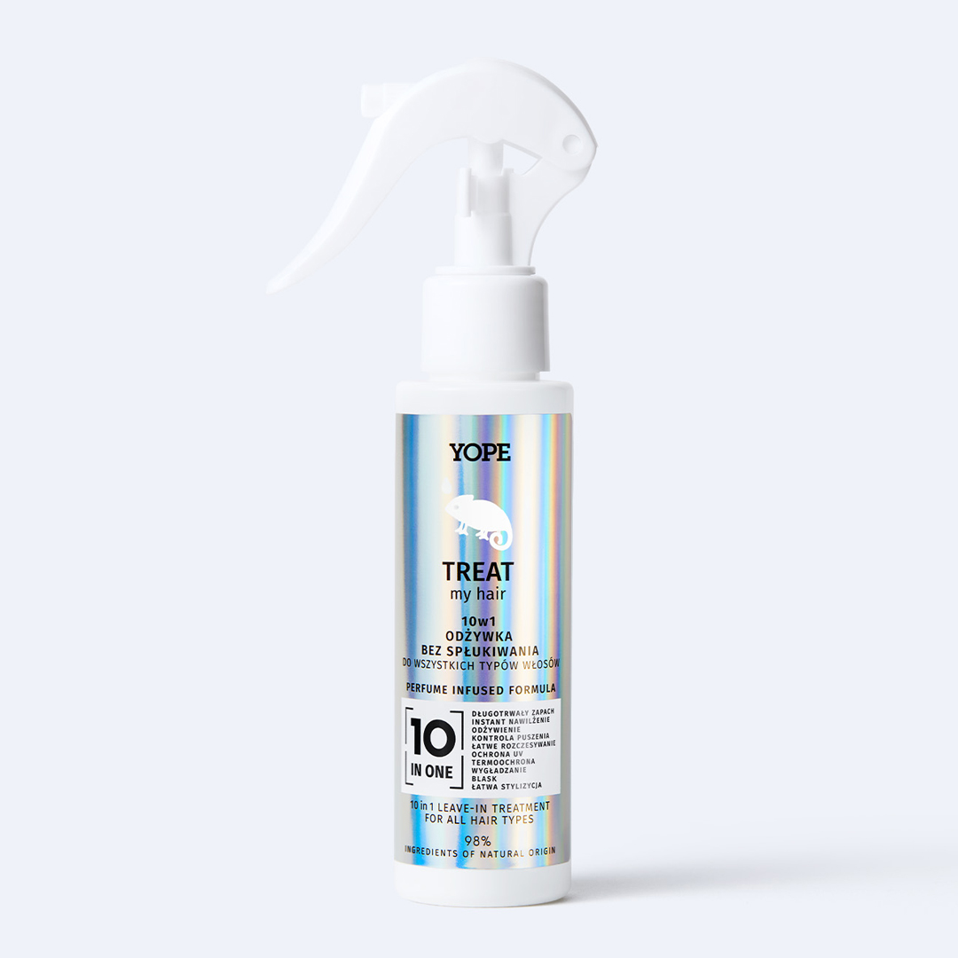 YOPE "Treat my hair" nenuplaunamas kondicionierius-eliksyras 10 viename, 100 ml 1 YOPE "Treat my hair" nenuplaunamas kondicionierius-eliksyras 10 viename, 100 ml