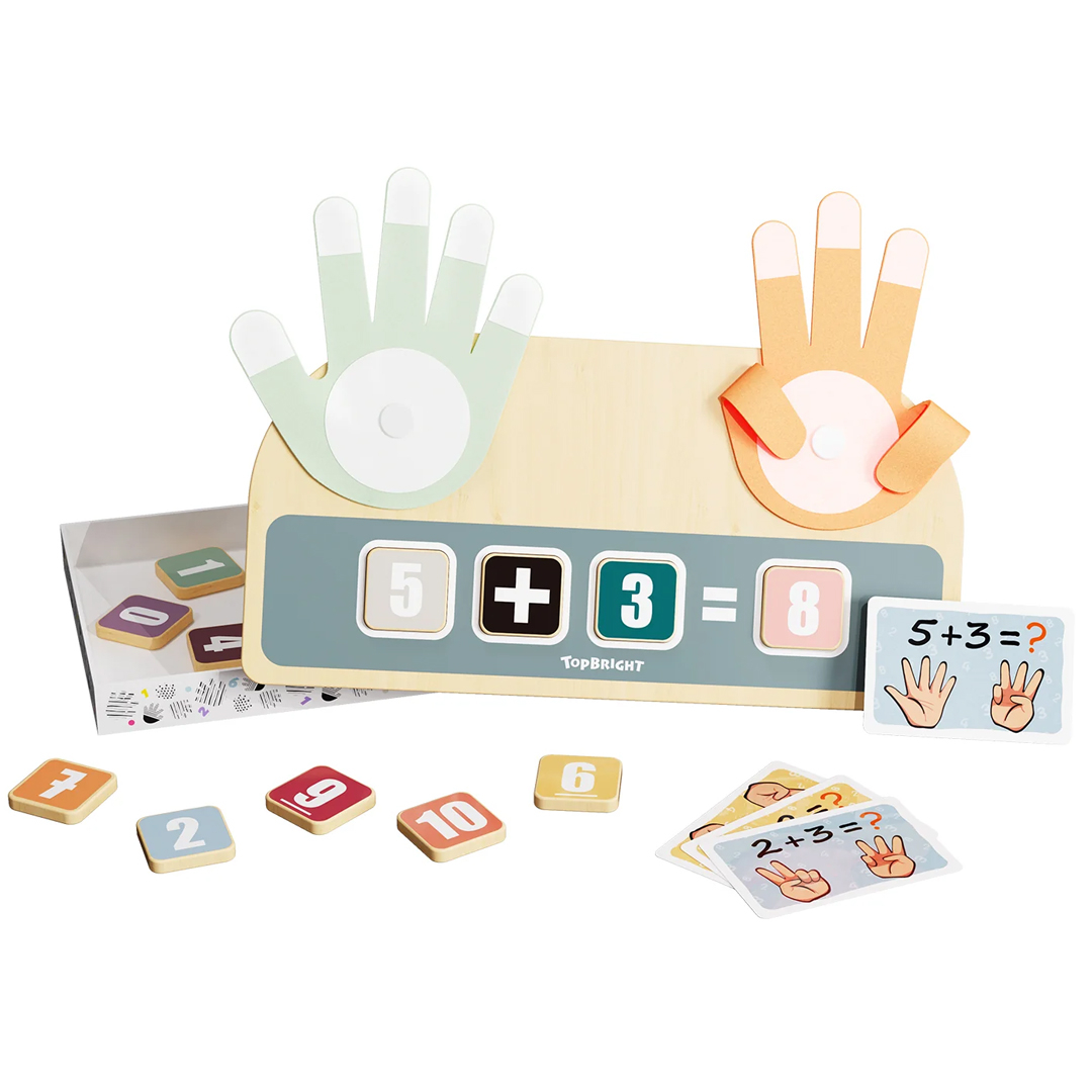 Topbright Medinis matematikos žaidimas "Finger Math", nuo 3 metų