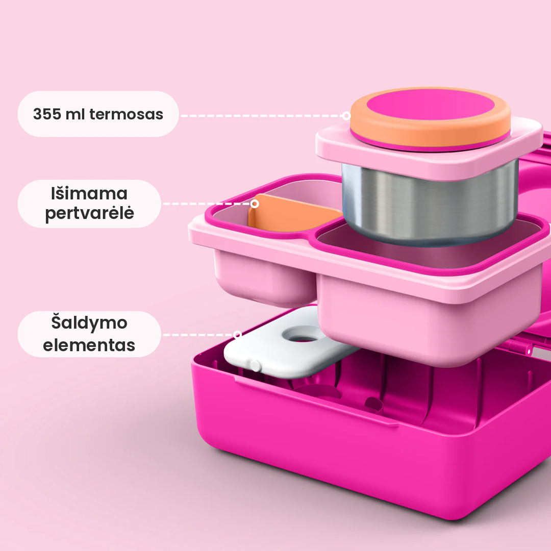 OMIE OmieBox UP pietų dėžutė su termosu