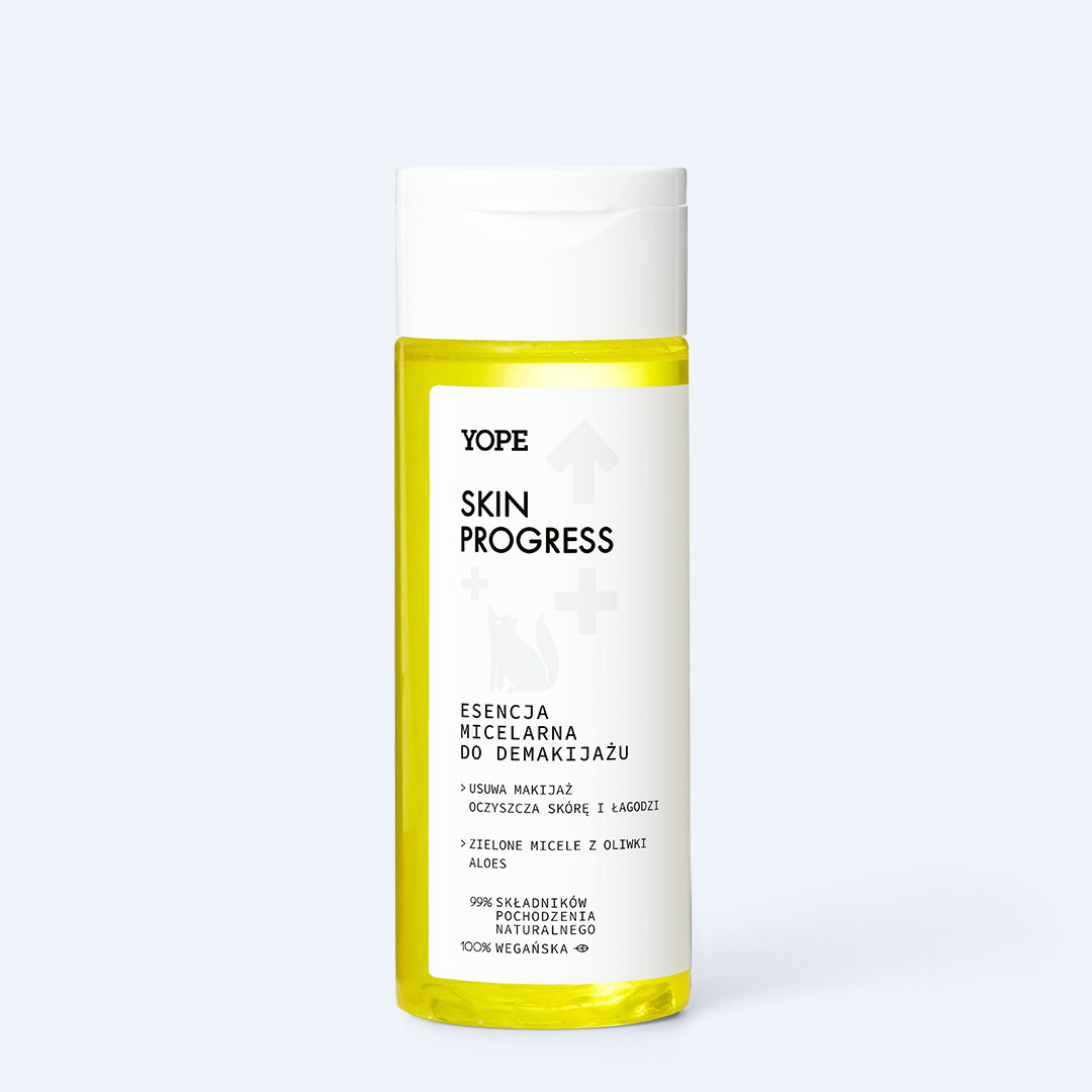 YOPE "Skin Progress" micelinis vanduo makiažui valyti, 150 ml 1 YOPE "Skin Progress" micelinis vanduo makiažui valyti, 150 ml