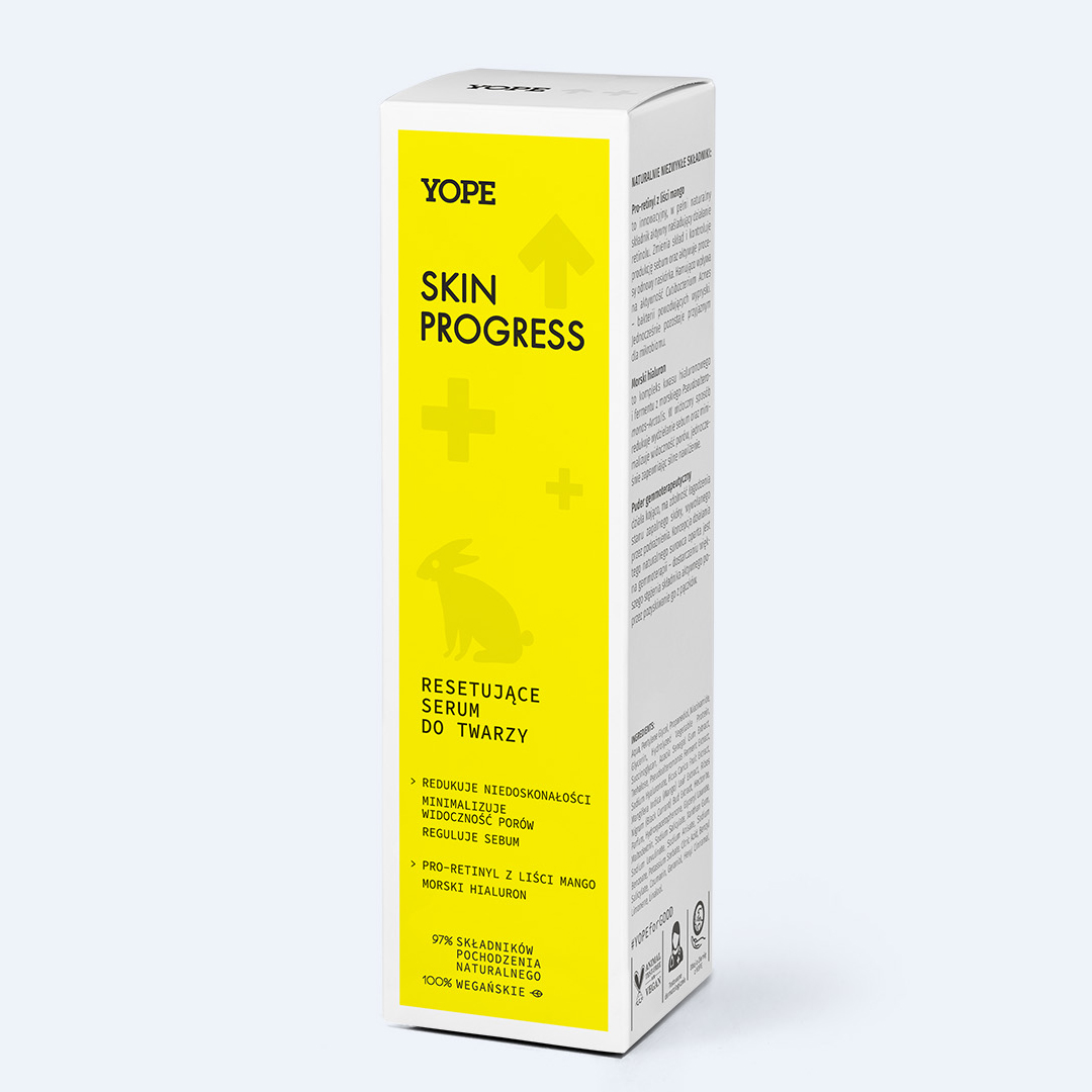 YOPE "Skin Progress" balansuojantis veido serumas, 40 ml