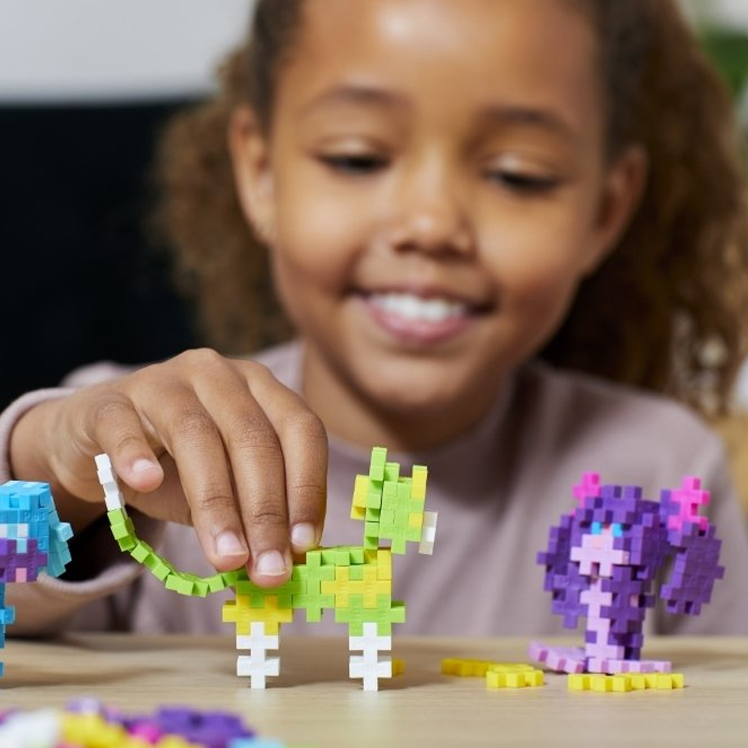 PLUS PLUS MINI Learn to build konstruktorius, nuo 5 metų