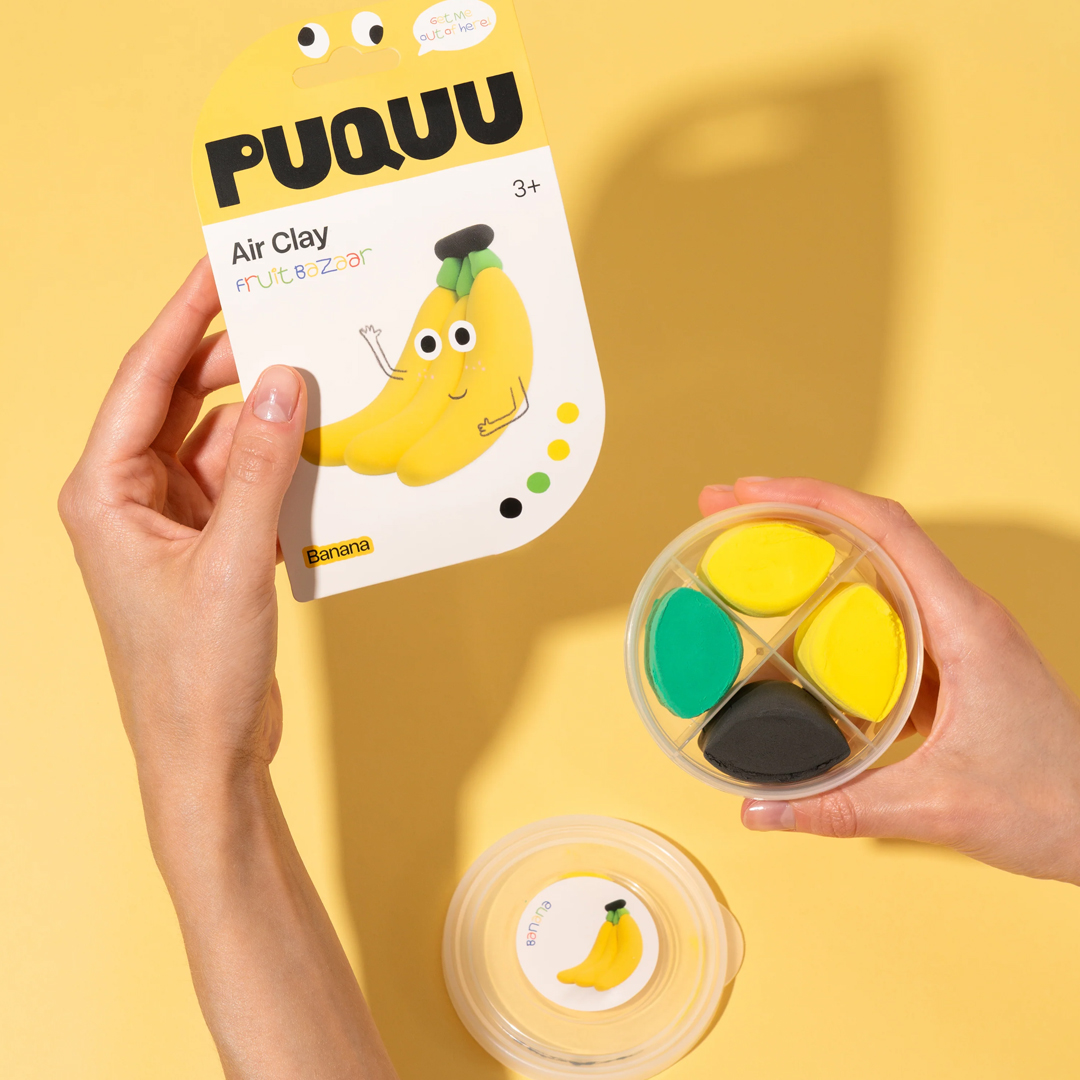 PUQUU ore džiūstantis modelinas, nuo 3 metų