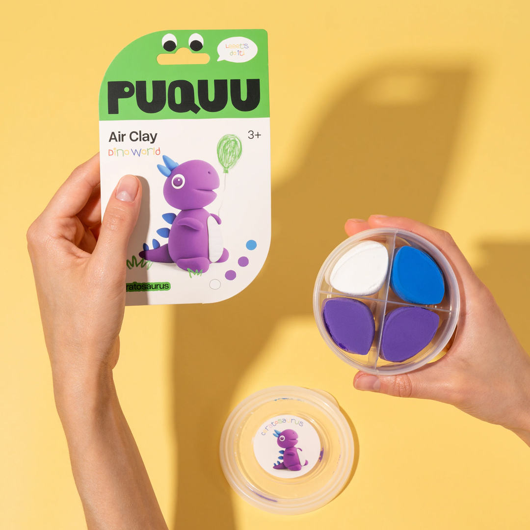 PUQUU ore džiūstantis modelinas, nuo 3 metų